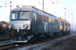 Hier von der anderen Seite die CTL fuhre.ST43-R003 und 007 in Guben am 31.12.08