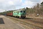 PKP Cargo ST 43 258 am 02.04.10 im PKP Bahnhof Gubin