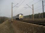 ST44-089 macht Probefahrt am 21.02.2008 nach Maksymilianowo und zurck nach Bydgoszcz.