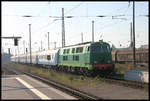 PKP SU 45073 fährt hier mit dem Schnellzug aus Tscheljabinsk in Frankfurt Oder ein.
