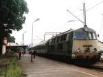 SU45-044 mit RB 5982 Rzepin-Frankfurt (Oder) auf Bahnhof Rzepin am 5-8-2001.