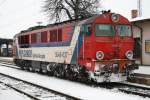SU46-037 im Bahnhof von Cottbus am 19.02.09