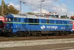 Die SU46-032 der PKP Cargo rangiert in Cottbus, aufgenommen am 19.10.2009