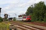 SU46-048 Ausfahrt Forst (Lausitz) 14.08.2008