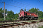 TEM2-233 DB Cargo am 11.09.2020 in Tychy.