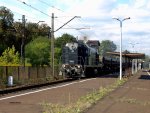 TEM 2-210 der CTL Logietics mit einem Kohlenzug in Bieruń Nowy(Oberschlesien)am 18.09.2013.