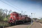 TEM2-083 der DB Schenker Rail Polen in Bieruń Nowy am 22.04.2015.