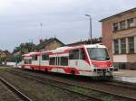 SA108-010 mit Zug 33234 Zbąszynek-Leszno auf Bahnhof Wolsztyn (11-7-2007).