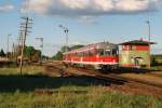 SA110 - 04, ex 624 611 mit R-89429 in Lubowo (14.05.2009)