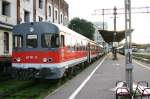 SA110-14 und SA110-13 in Kolobrzeg am 04.09.2006 (ex BR624)