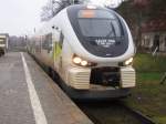 SA139-006 mit R Zielona Gora - Gorzow Wielkopolski in Bahnhof Zbaszynek, 01.03.2015