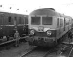 SN61_41 der PKP aus dem fahrenden Zug im August 1972 fotografiert im Bahnhof Jelenia Gora
