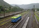 181 040 (PKP) war am 09.07.22 in Ústí nad Labem Střekov zu sehen.