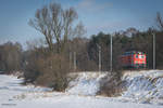 3E-100-002 der DBSRP bei Tychy(Tichau) am 03.02.2015.