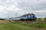 PKP EP07-544 mit IC 58105 nach Kolobrzeg am 01.08.2021 in Ustronie Morskie.