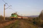 EP07-412 mit Personenzug Skalnica in Żywiec am 17.04.2007