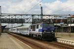 EC 104 von Wien Hbf nach Gdynia Glowna mit EP09-028 am 26.05.2017 in Bohumin