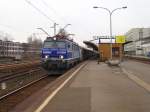 Ein IC mit einer EP09 in Sosnowiec Hbf.