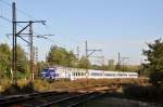 EP09 015 bei der Einfahrt in Katowice-Ligota aus Richtung Katowice (09.10.2012)