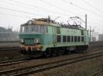 ET22-247 wartet auf Signal zum Fahren am 04.04.2008 in Bydgoszcz.