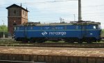 Eine ET22-163 abgestellt im Bahnhof von Trzebinia am 11.05.2012