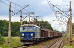 Die  Teufelslok  ET22 666 in Strzebielewo Pyrzyckie (09.08.12)