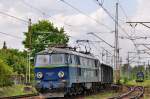 ET22(150 339-2) mit einen lehren Kohlezug bei der Ausfahrt aus Katowice Ligota (29.05.2013)