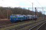 16.2.2014. Kostrzyn. ET 22 - 2034, 22 - 654 und 22 - 531 am Nordkopf des Bahnhofs