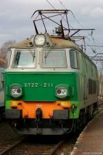 ET22-211 in Bielsko-Biala Glowna (Hbf) am 02.03.2007