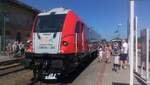 E6ACta-005 bei VI Lokparade in Bahnhof Miedzyrzecz, 23.06.2019