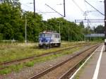 Eine EU07 auf dem Abstelgleis in Kolberg.