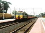 EU07-395 mit D246 Moskava Belorusskaja-Berlin Lichtenberg Auf Bahnhof Rzepin am 5-8-2001.