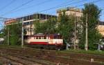 PKP EU 07 1013 rangiert nach ihrer Ankunft im Bahnhof Bialystok, um am   3.5.2012 ins Depot zu fahren.