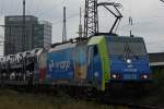 Nochmal im Portrait:Die PKP Cargo EU 43-003 am 4.9.11 bei der Durchfahrt durch Duisburg Hbf.