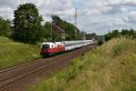 370 001  EM-Polen  mit EC 54 von Gdynia nach Berlin am 20.07.2012 unterwegs bei Kunowice.