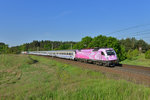 370 006 mit einem EC am 11.05.2016 bei Slubice.