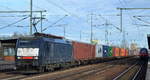 METRANS Rail s.r.o., Praha [CZ] mit der polnischen MRCE Dispo  ES 64 F4-450  [NVR-Nummer: 91 51 5170 024-1 PL-DISPO] und Containerzug am 15.01.20 Bf.