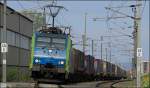 PKP Cargo 189.842+153 am 18.04.14 mi dem 40505 (Bpa-Tbv) kurz nach der Hst. Wr.Neustadt Civitas Nova.