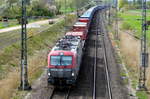 Am 14.04.2017 kam die EU46-502 ( 5370 014-0 ) von der PKP Cargo aus Richtung Braunschweig nach Stendal .