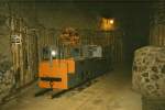 Polen/E-Loks/Sonstige  Eine E-Lok in einem Salzbergwerk in Polen.
