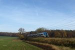 27WEb-003 der Schlesische Bahnen bei Tychy(Tichau)am 27.10.2013.