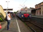 ED72 011 in Bielsko Hbf steht zur weiterfahrt nach Krakau Hbf bereit.