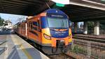 EN57AL-2104 in Bahnhof Zielona Gora, 25.08.2019