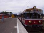 Ein EN57 im Bahnhof Gliwice.