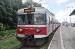 ŚWINOUJŚCIE (Woiwodschaft Westpommern), 31.08.2010, ein Regionalzug hat soeben seinen Endbahnhof erreicht