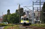 EN57 891 bei der Einfahrt in Szczecin Port Centralny (08.08.2012)