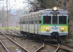 7.4.2015 Stettin Pommerensdorf EN57 1265 auf dem Weg nach Stettin Kosakenberg / Abstellbf.