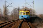 EN57-984 und EN57-1001 als Personenzug nach Katowice, Czechowice-Dziedzice am 17.02.2007