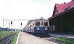 Zacken-Bahn Hirschberg–Schreiberhau (Jelenia Góra-Szklarska Poręba)__EN71-027ra von und nach Hirschberg (Jelenia Góra) im Endbf. Ober-Schreiberhau (Szklarska Poręba Górna).__29-06-1992 