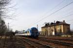 ED72 005 mit einem Interregio aus Zwardoń nach Katowice bei Katowice-Ligota (10.04.2012)